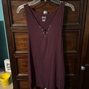 Maroon Aerie Tank Top